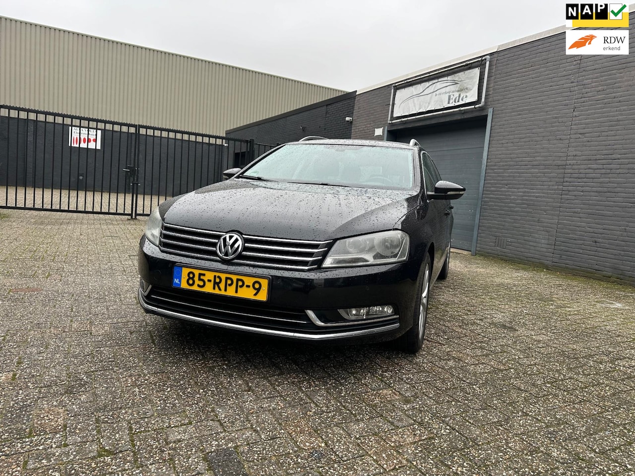 Volkswagen Passat Variant - 1.4 TSI Highline BlueMotion Aut. Clima Cruise Navi Leer PDC APK NAP. - AutoWereld.nl