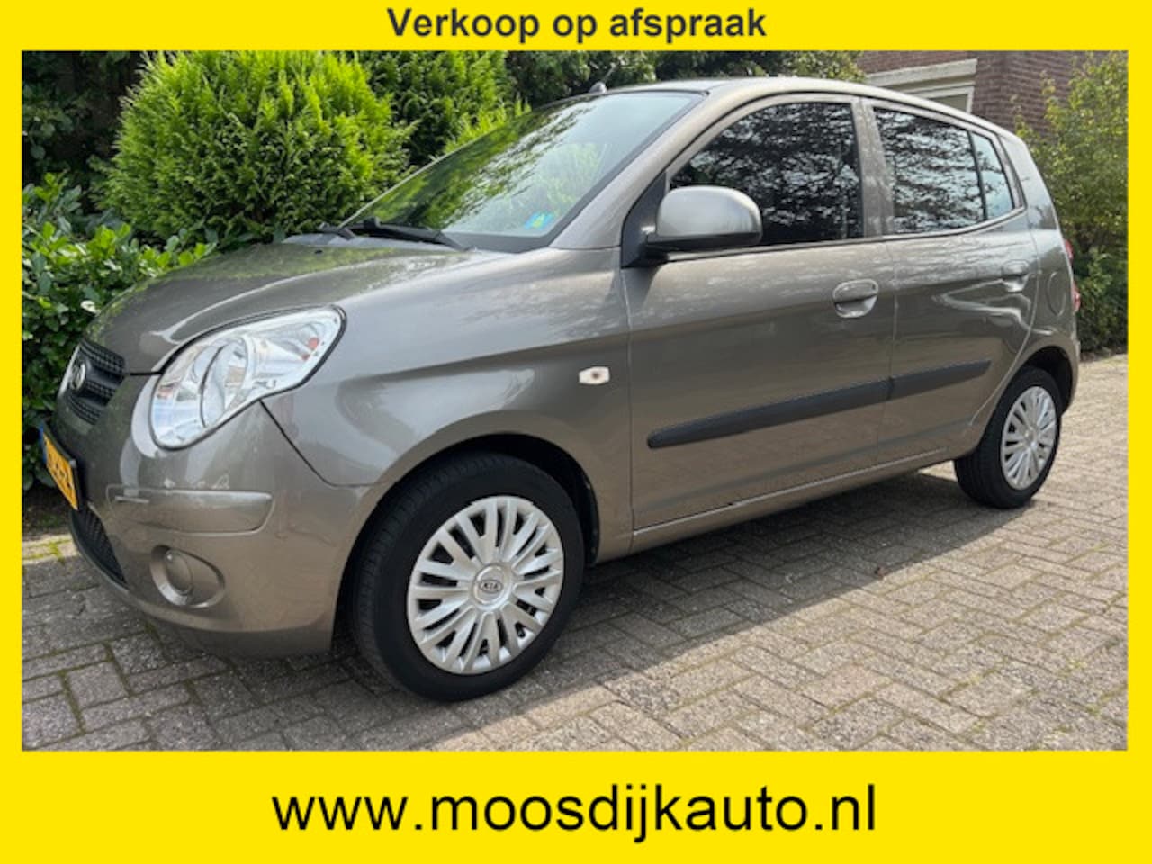 Kia Picanto - 1.1 X-tra Automaat/ Airco/ Orig NL auto/ 5 Drs/ met NAP/ Nw-APK/ Verkoop alleen op afspraa - AutoWereld.nl