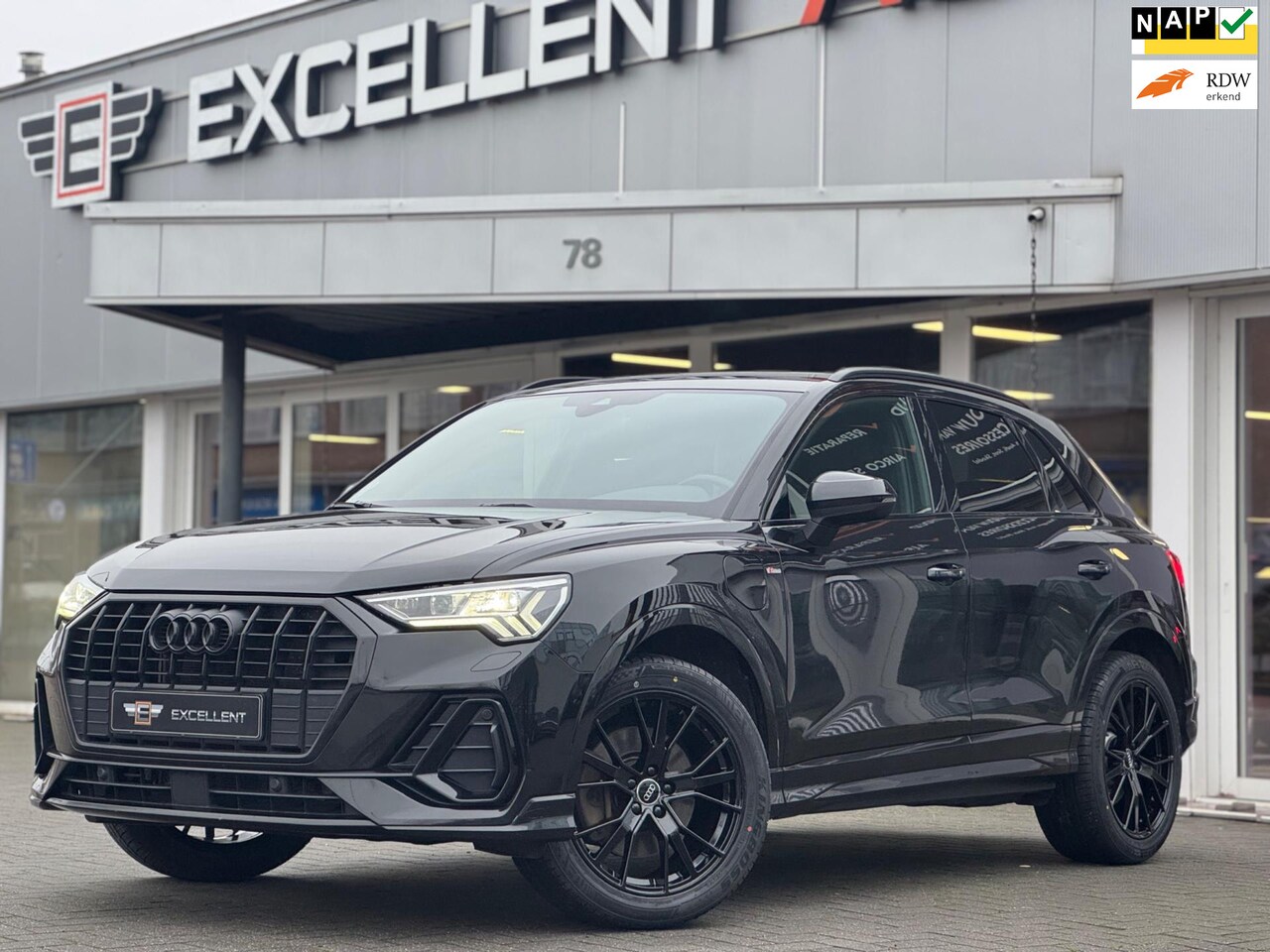 Audi Q3 - 45 TFSI e| S line| Black Edition Plug in Hybrid - AutoWereld.nl