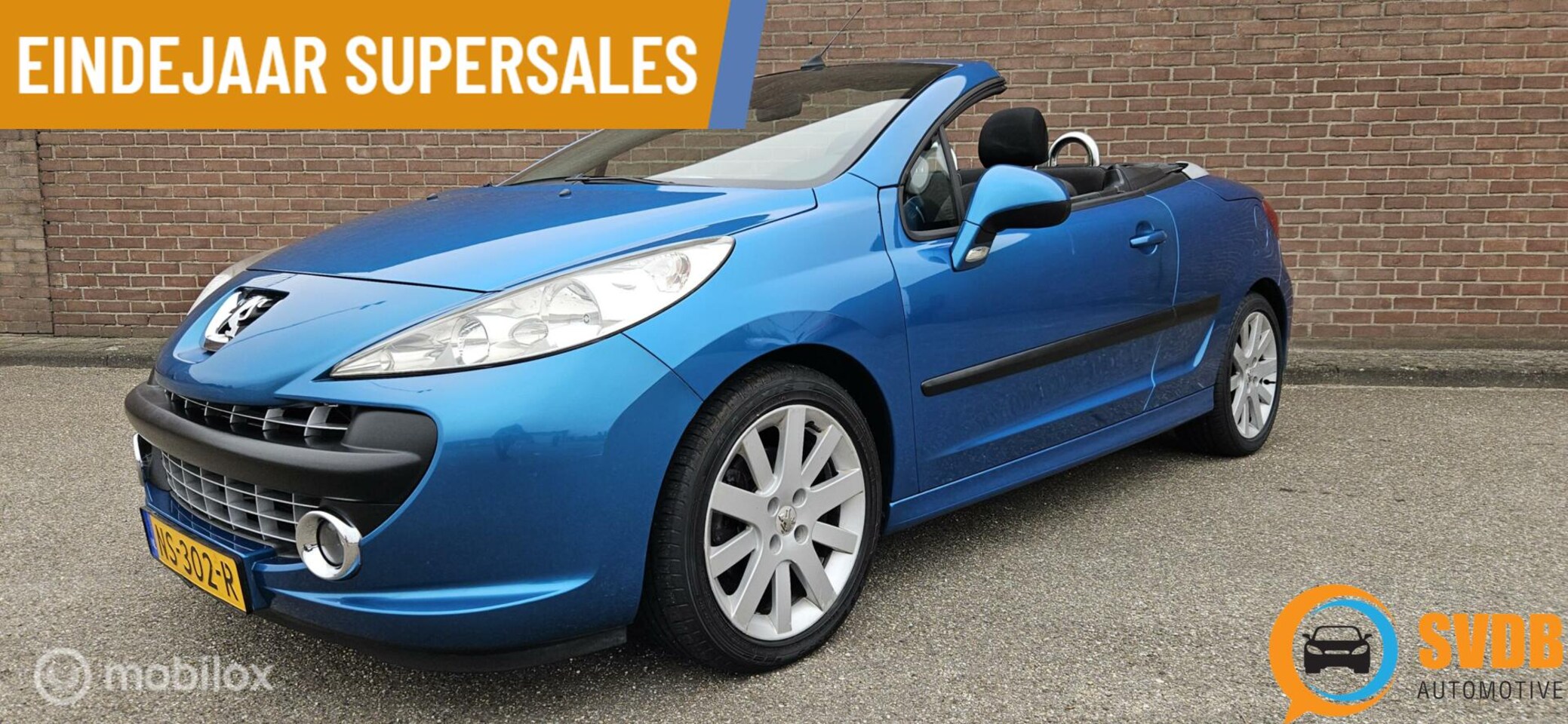 Peugeot 207 CC - 1.6-16V T 150pk/airco/audio/lm-velgen/etc - AutoWereld.nl