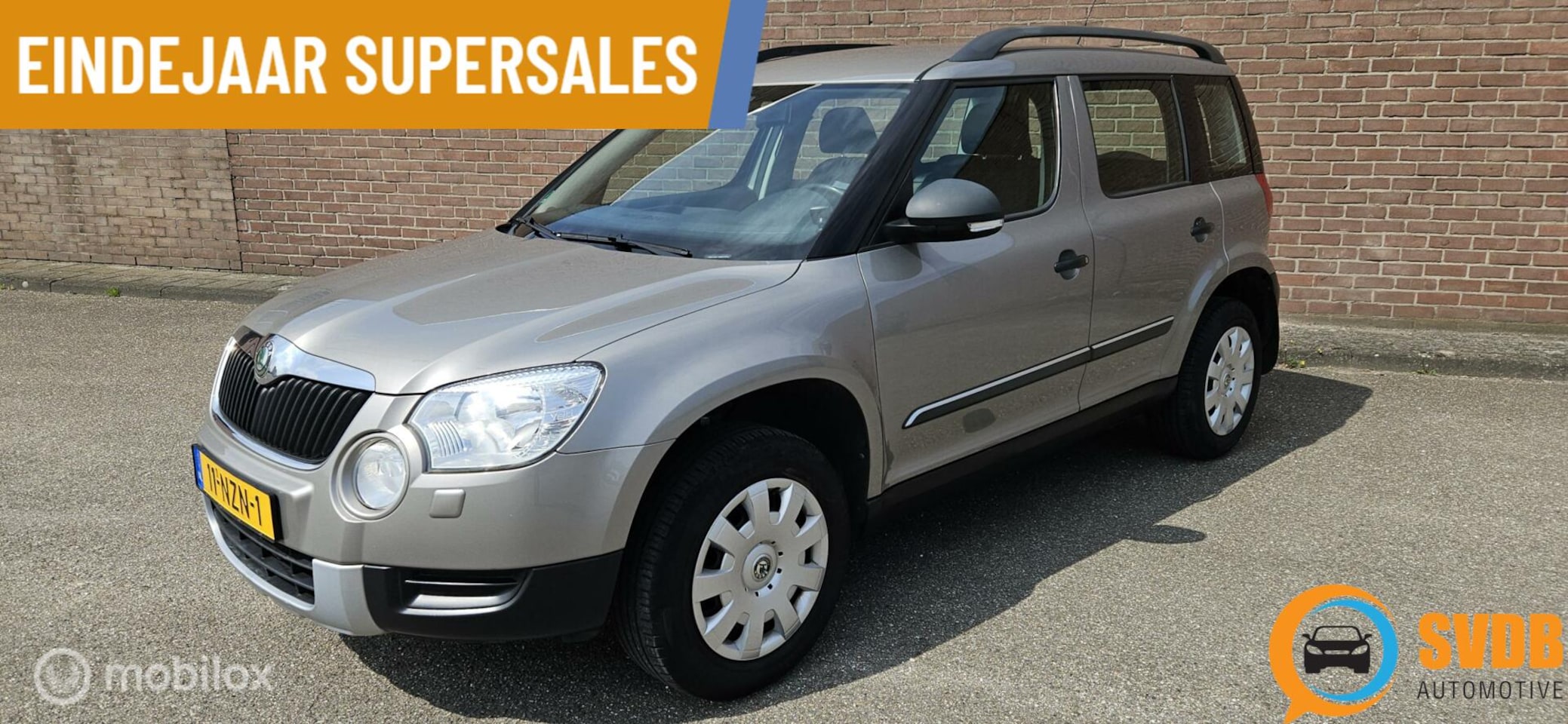 Skoda Yeti - 1.4 TSI Active Plus 123PK/6bak/airc/trek/1eig/pdc - AutoWereld.nl