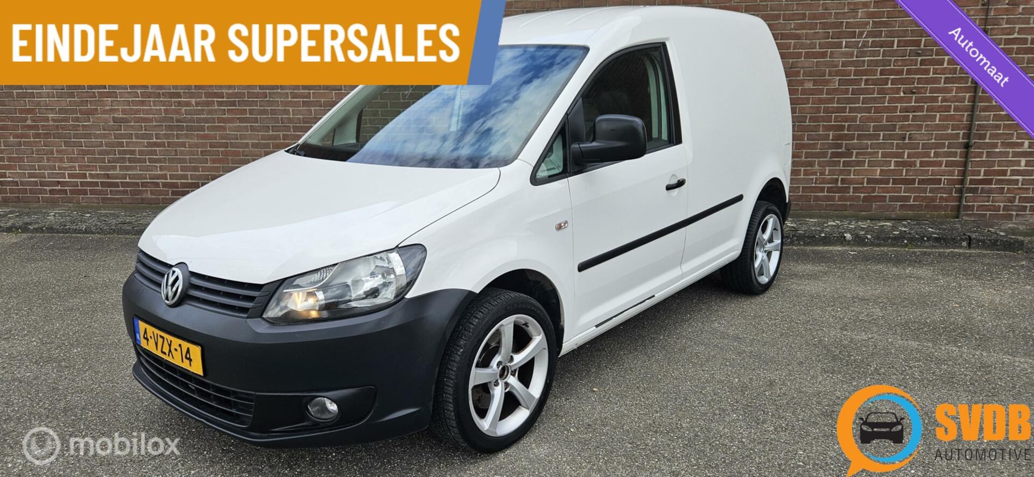 Volkswagen Caddy - Bestel 2.0 TDI DSG/Navi/airco/trekh/lm-velg - AutoWereld.nl