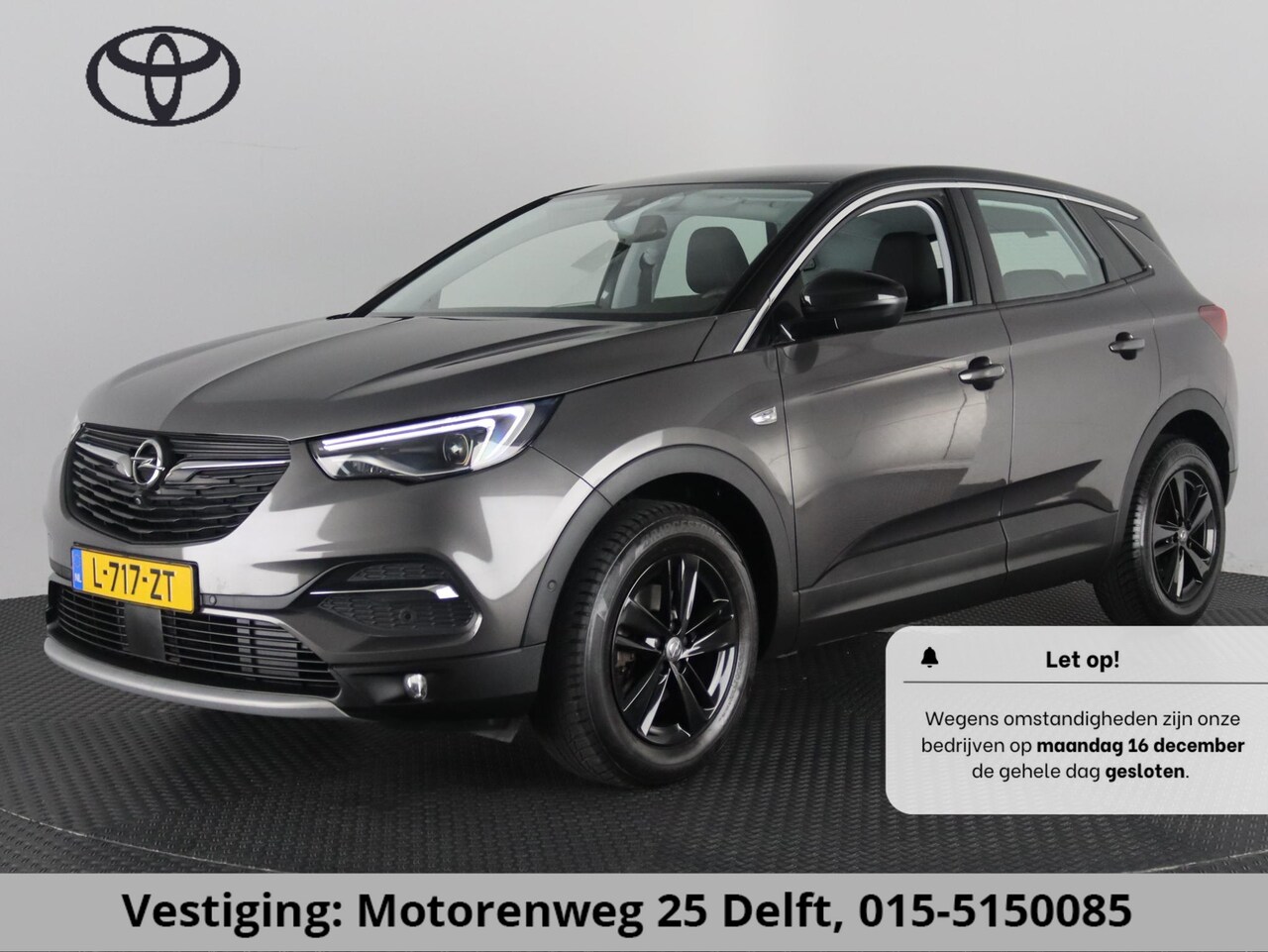 Opel Grandland X - 1.2 Turbo Elegance Leder.Navi Apple Carplay. Camera tot 2 Jaar Garantie! * - AutoWereld.nl