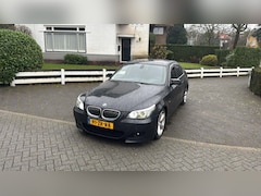 BMW 5-serie - 525i Business Line M Pakket Automaat Leer Bomvol Zwart 2008