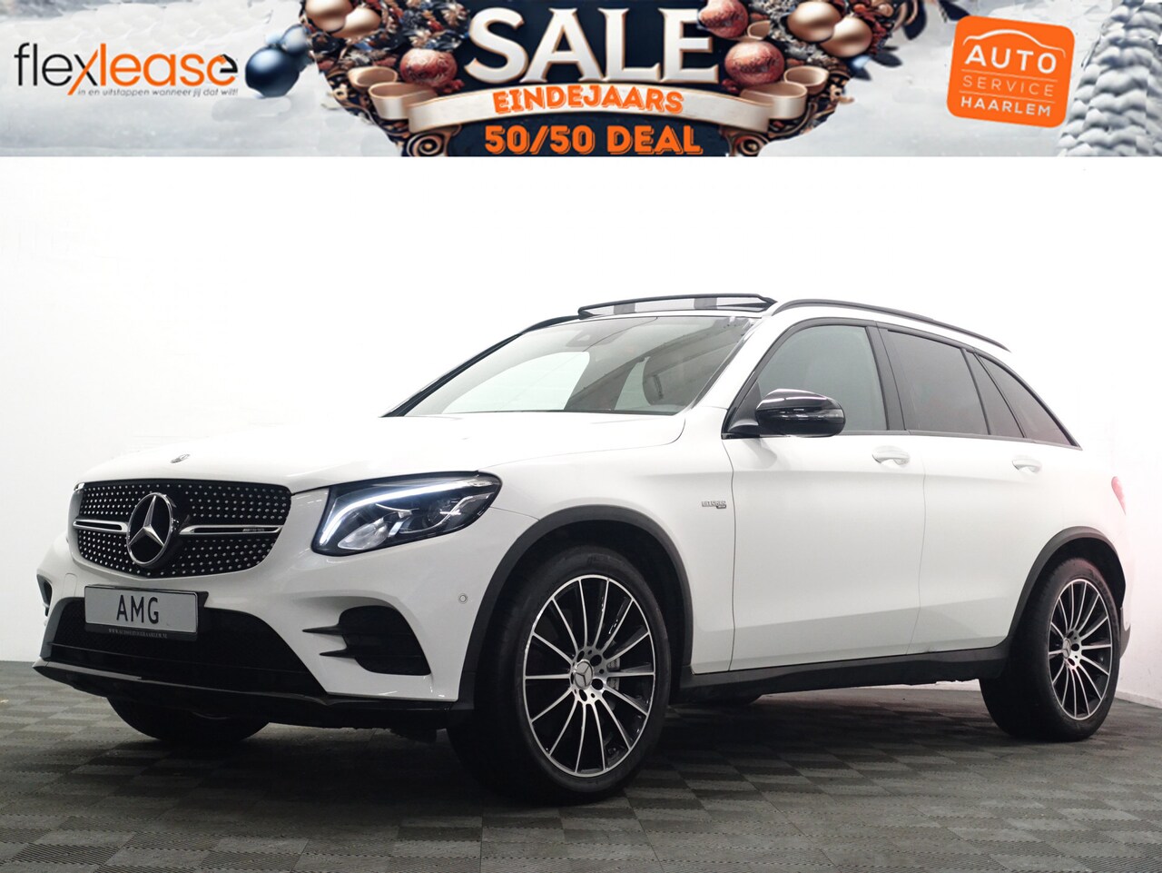 Mercedes-Benz GLC-klasse - 43 AMG 368pk 4MATIC Aut- Panodak, Burmester Leer, Camera, Xenon led - AutoWereld.nl