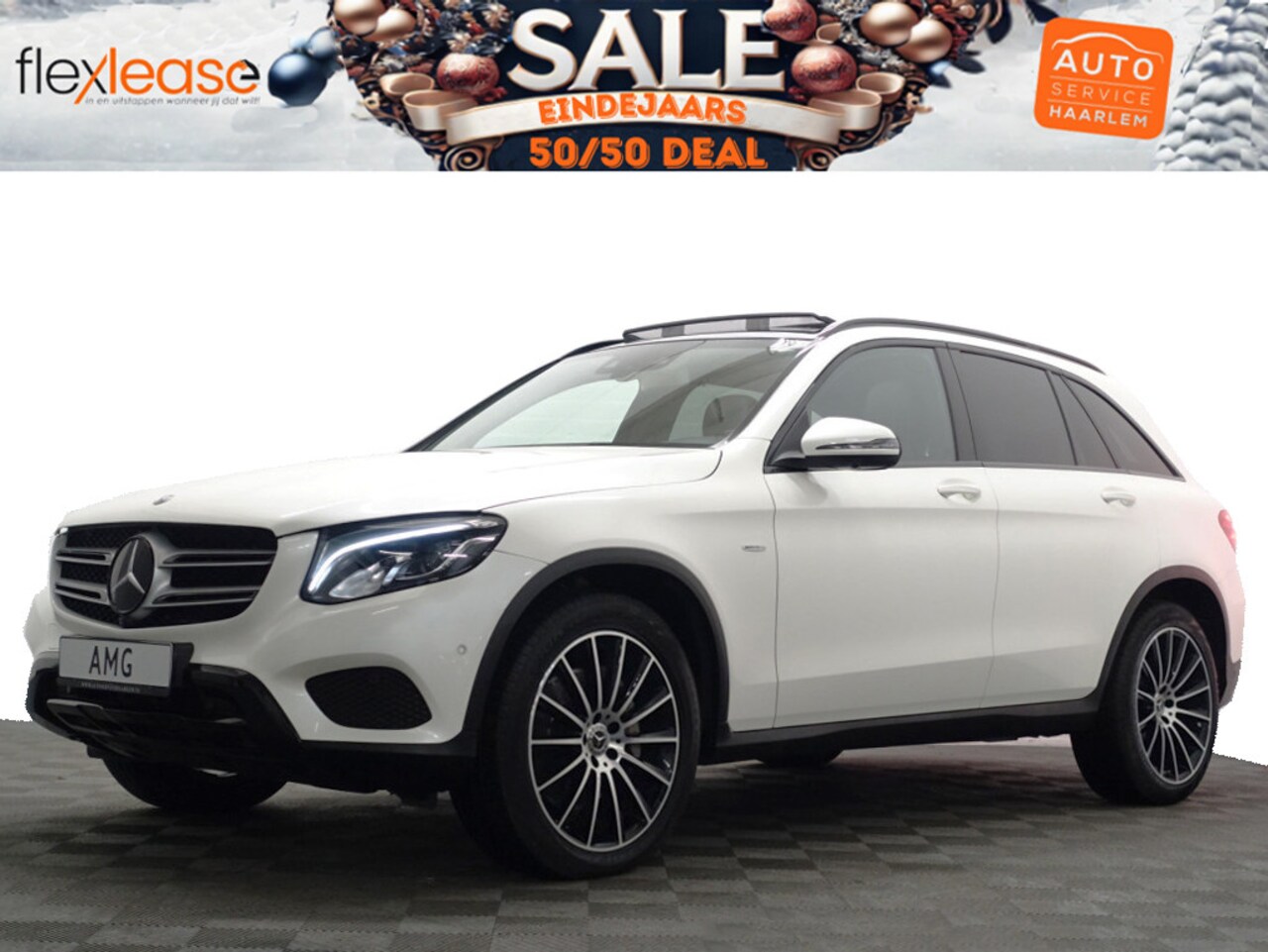 Mercedes-Benz GLC-klasse - 250D 4MATIC AMG Night Edition Aut- Panodak, Memory, Sfeerverlichting, 360 Camera, Lane Ass - AutoWereld.nl