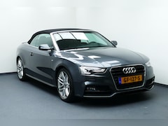 Audi A5 Cabriolet - 1.8 TFSI Sport Edition S-Line NL Auto 1-Eig. B&O, Leer, Stoelverw, 19"LMV, PDC V+A