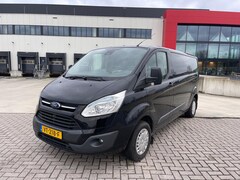 Ford Transit Custom - 290 2.2 TDCI L2H1 Trend Airco Lang Zwart 2016