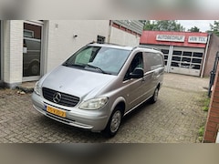 Mercedes-Benz Vito - 109 CDI 320 Lang DC Amigo luxe 140.000 DKM NAP AIRCO LANG ZILVER 2007