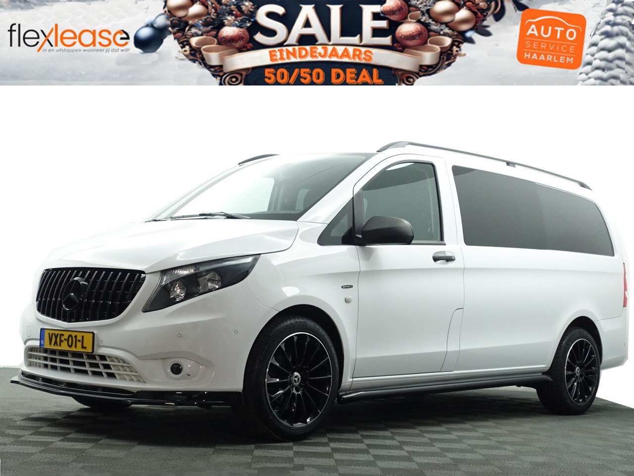 Mercedes-Benz Vito - 116 CDI Lang AMG Night Edition Aut- Dubbele Cabine, 5/6 Pers, Standkachel, Lane Assist, Pa - AutoWereld.nl