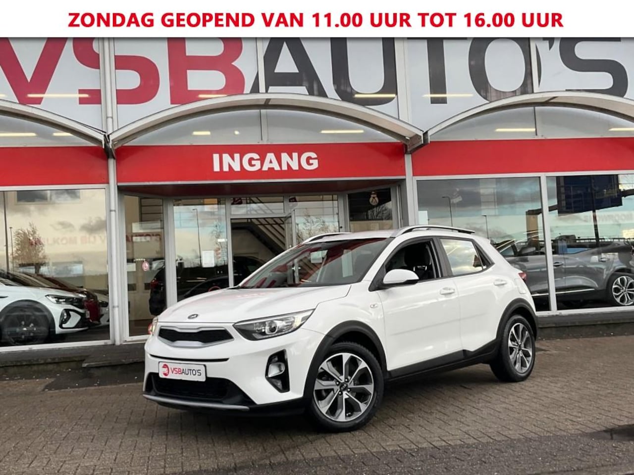 Kia Stonic - 1.4 16V MPI LED NAVIGATIE AIRCO ELEC-RAMEN PDC LMV - AutoWereld.nl