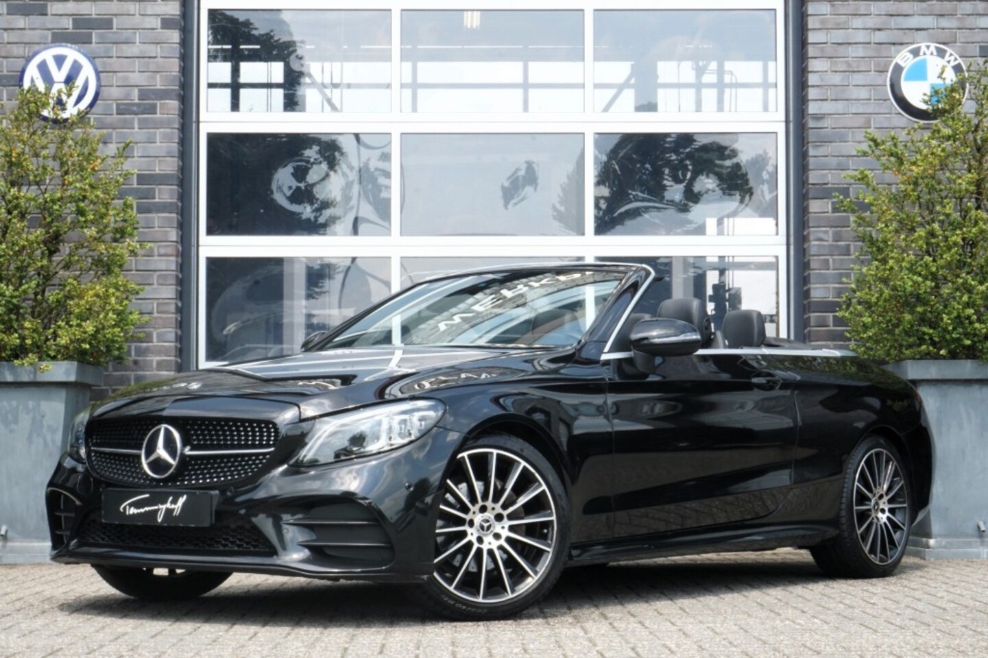 Mercedes-Benz C-klasse Cabrio - C 200  CABRIO AMG - BURMESTER - AIRSCARF - 19 INCH - AutoWereld.nl