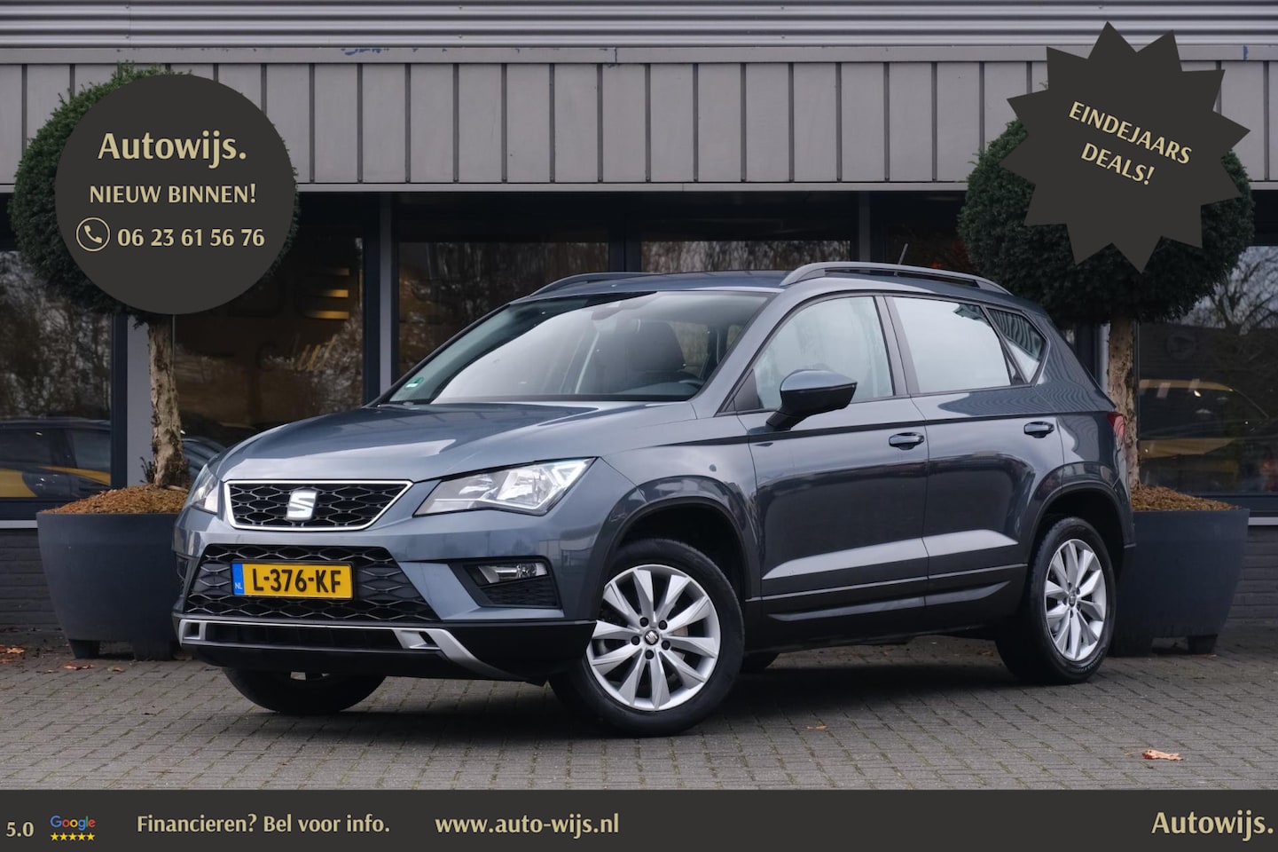 Seat Ateca - 1.0 EcoTSI Style|Trekhaak|Carplay|Recent beurt|Clima - AutoWereld.nl