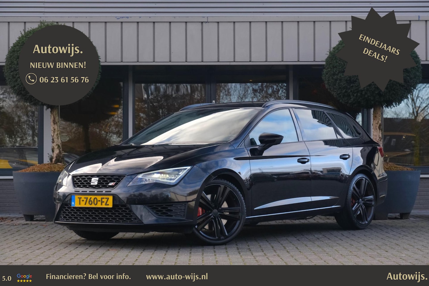 Seat Leon ST - 2.0 TSI Cupra 280|Led|Navi|DSG|Alcantara|Clima - AutoWereld.nl