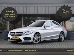 Mercedes-Benz C-klasse - 180 AMG Sport Edition|Leder|Camera|Origi NL|Navi