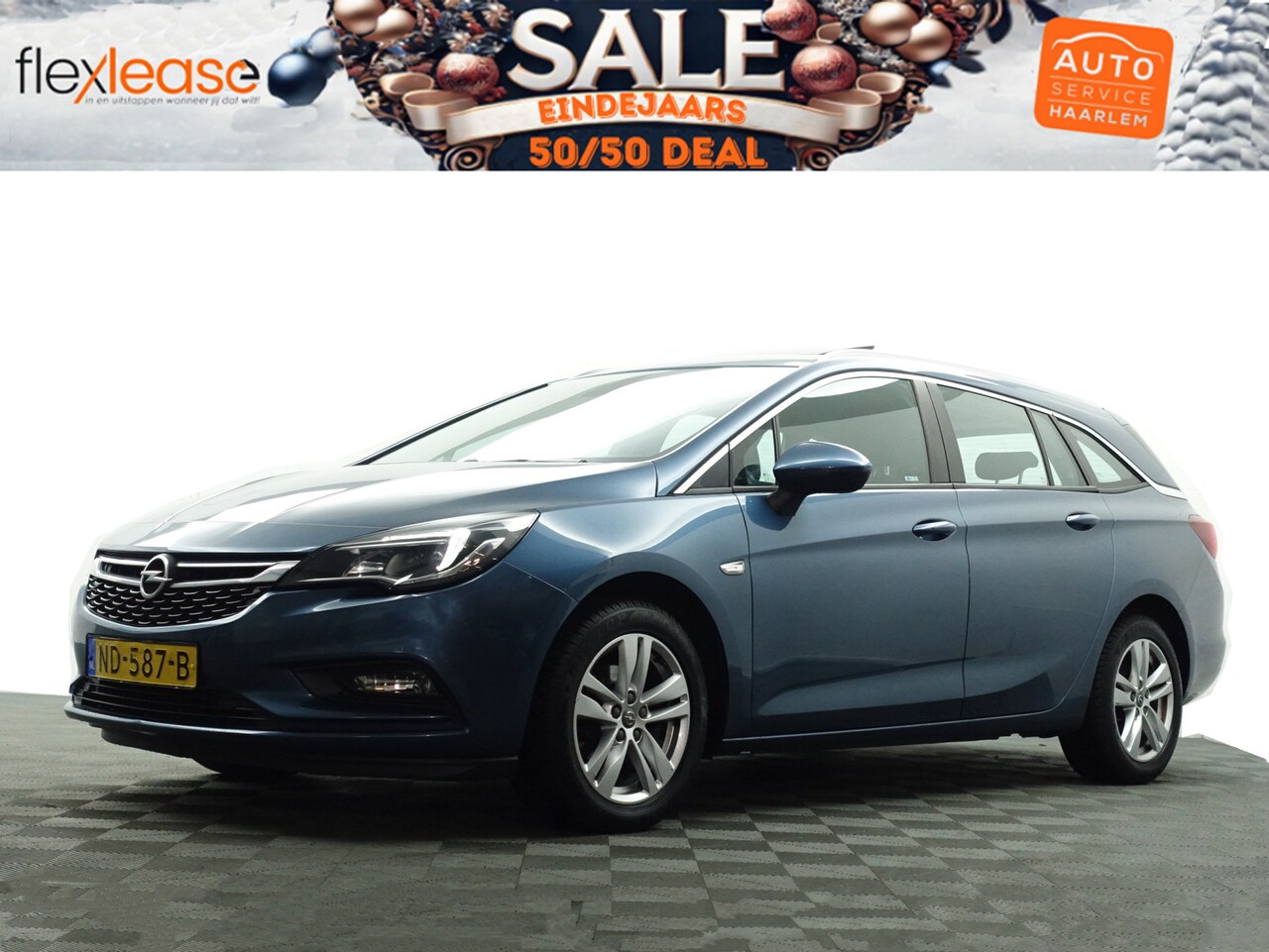 Opel Astra Sports Tourer - 1.4 Turbo 150Pk Business+ Schuifdak, Park Assist, Navi, Clima, Led, Cruise - AutoWereld.nl