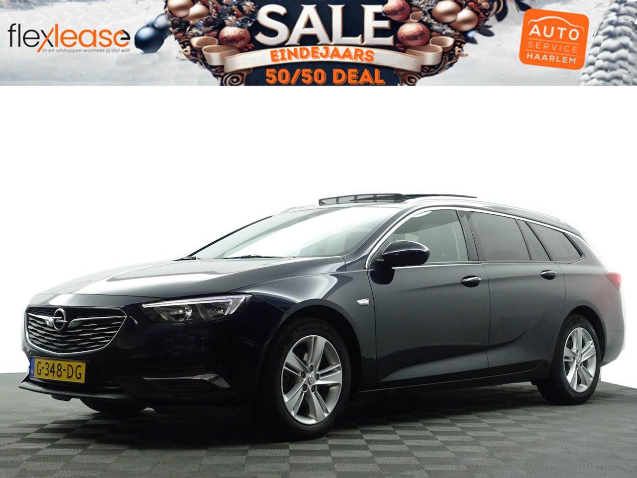 Opel Insignia Sports Tourer - 1.5 Turbo Opc Line- Panodak, Xenon Led, Lane Assist, Camera, Navi, Leder Sport Interieur, - AutoWereld.nl