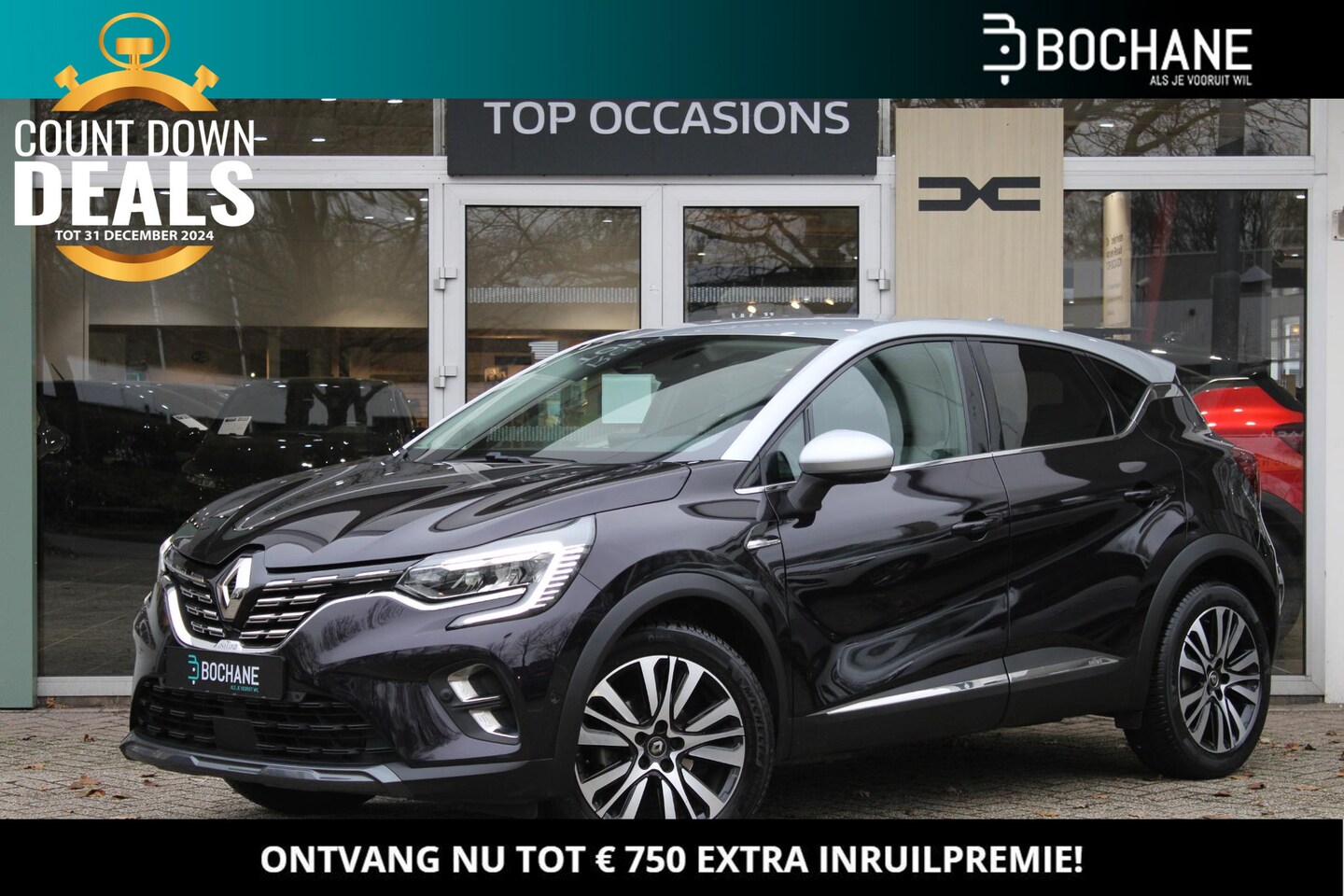 Renault Captur - 1.3 TCe 130 EDC Initiale Paris | File-Assistent | Trekhaak | All-Season banden - AutoWereld.nl