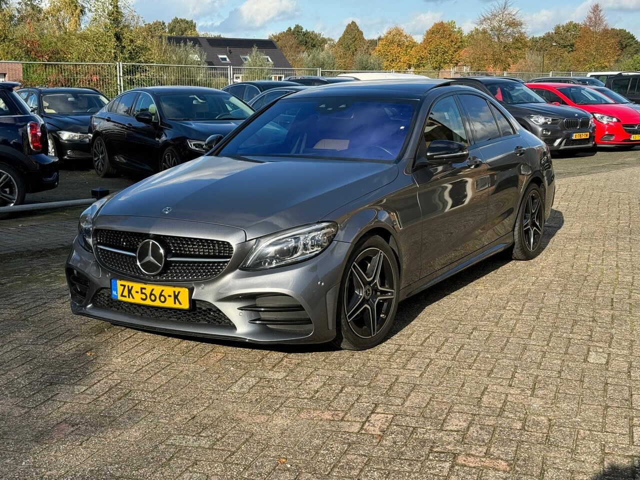 Mercedes-Benz C-klasse - 200 Engine Problem AMG Night Edition | Panoramadak | 360* Camera | Adaptive Cruise Control - AutoWereld.nl