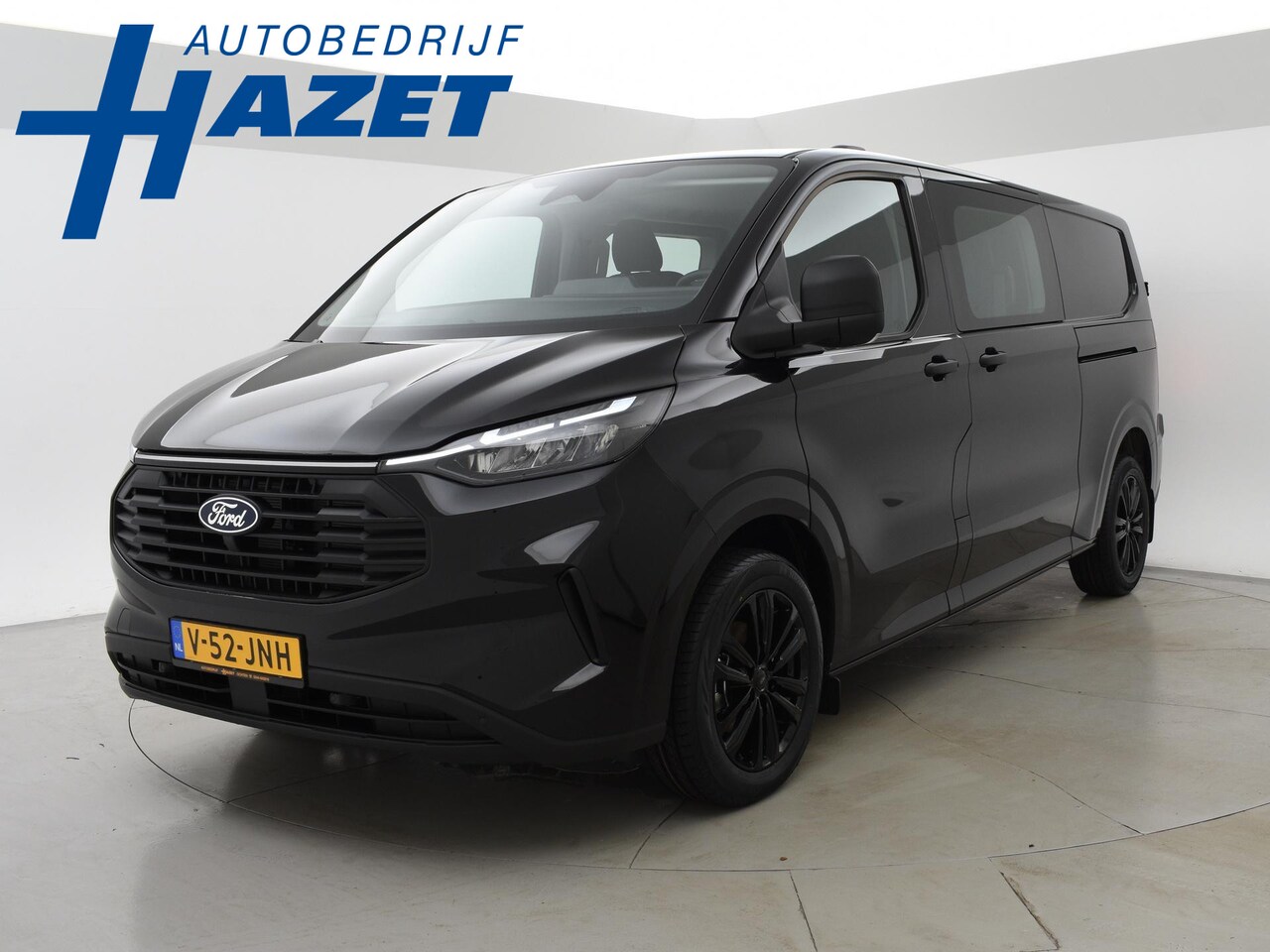 Ford Transit Custom - *NIEUW* 2.0 TDCI 136 PK AUT. L2H1 DUBBEL CABINE + 2 SCHUIFDEUREN / LED / TREKHAAK / CAMERA - AutoWereld.nl