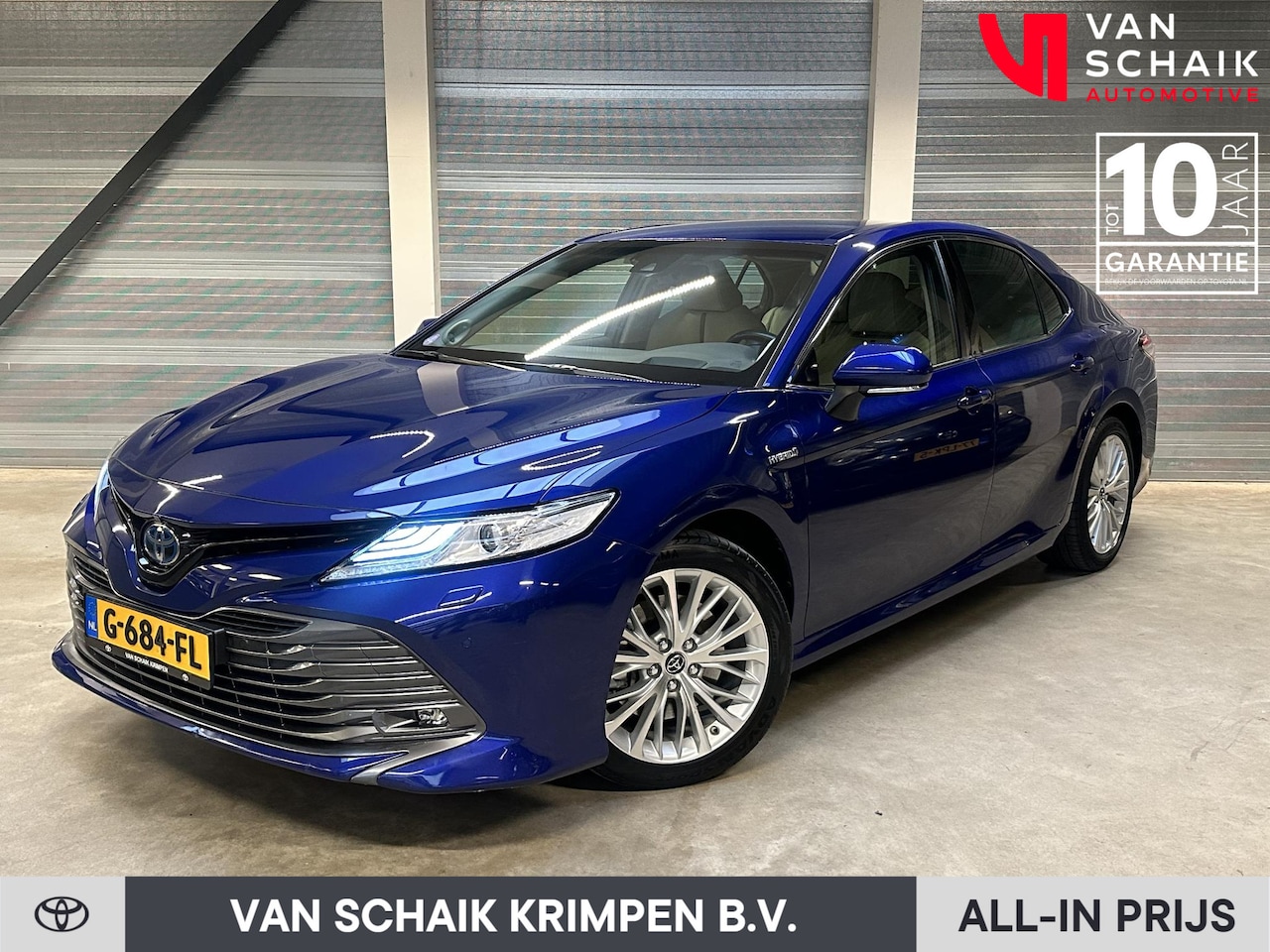 Toyota Camry - 2.5 Hybrid Premium NL-auto Leer Dealeronderhouden - AutoWereld.nl