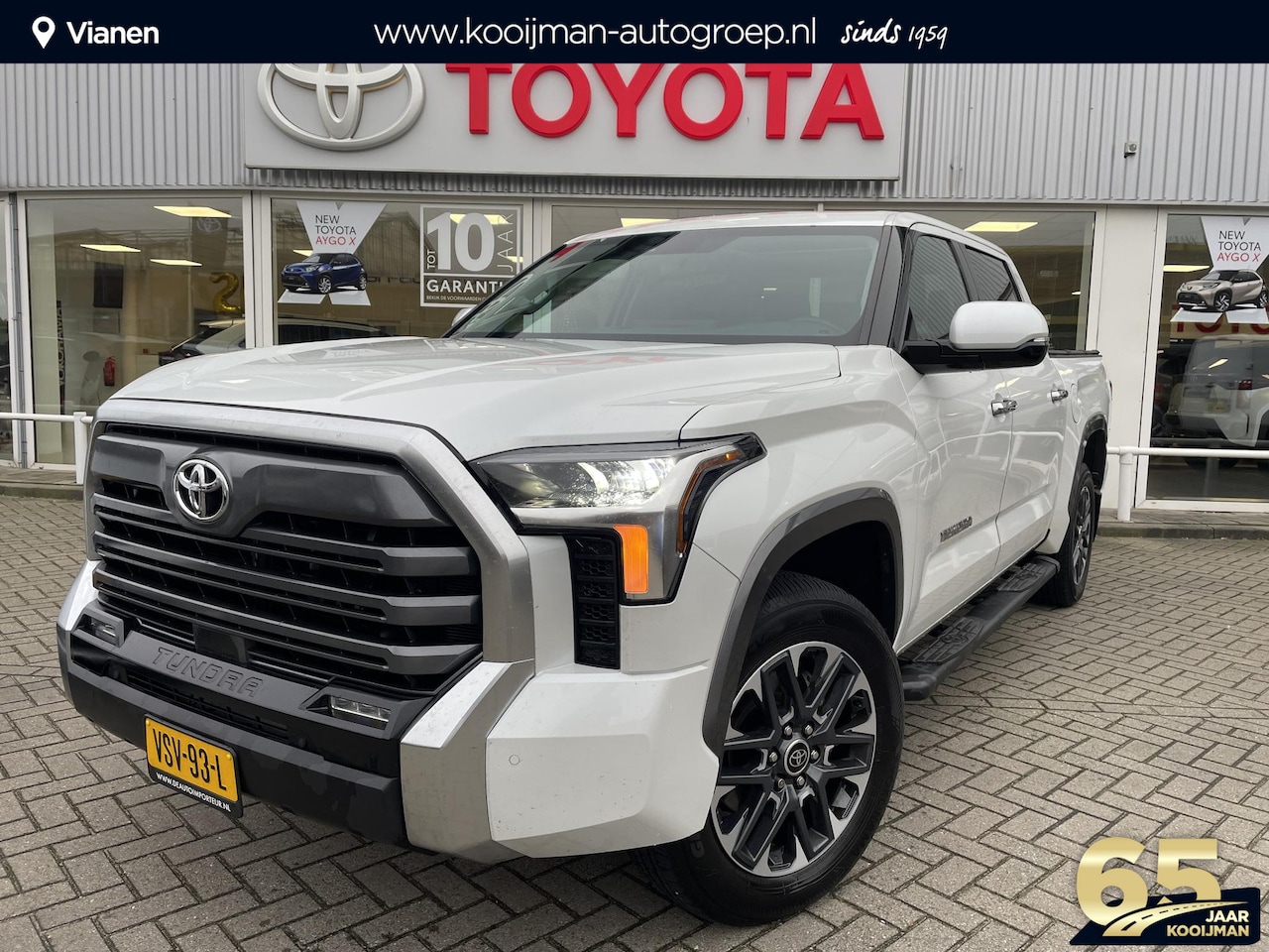 Toyota Tundra - limited Limited 3.5 V6 ,10 Traps automaat , 2022 slechts 48459KM!, Grijs kenteken, Cred Ca - AutoWereld.nl