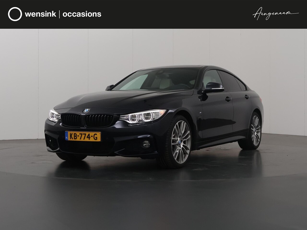 BMW 4-serie Gran Coupé - 435i xDrive M Sport | HUD | Ele.verstelbare stoelen + Geheugen | Navigatie | Schuif/Kantel - AutoWereld.nl