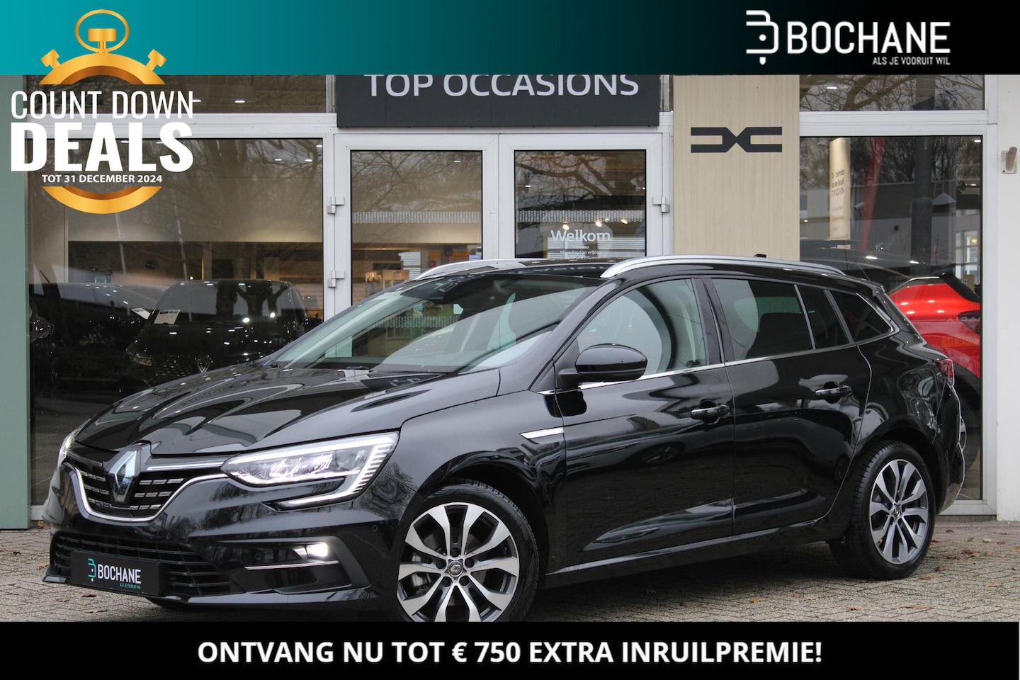 Renault Mégane Estate - 1.3 TCe 140 EDC Techno | Dodehoekdetectie | Trekhaak | All-Season banden - AutoWereld.nl