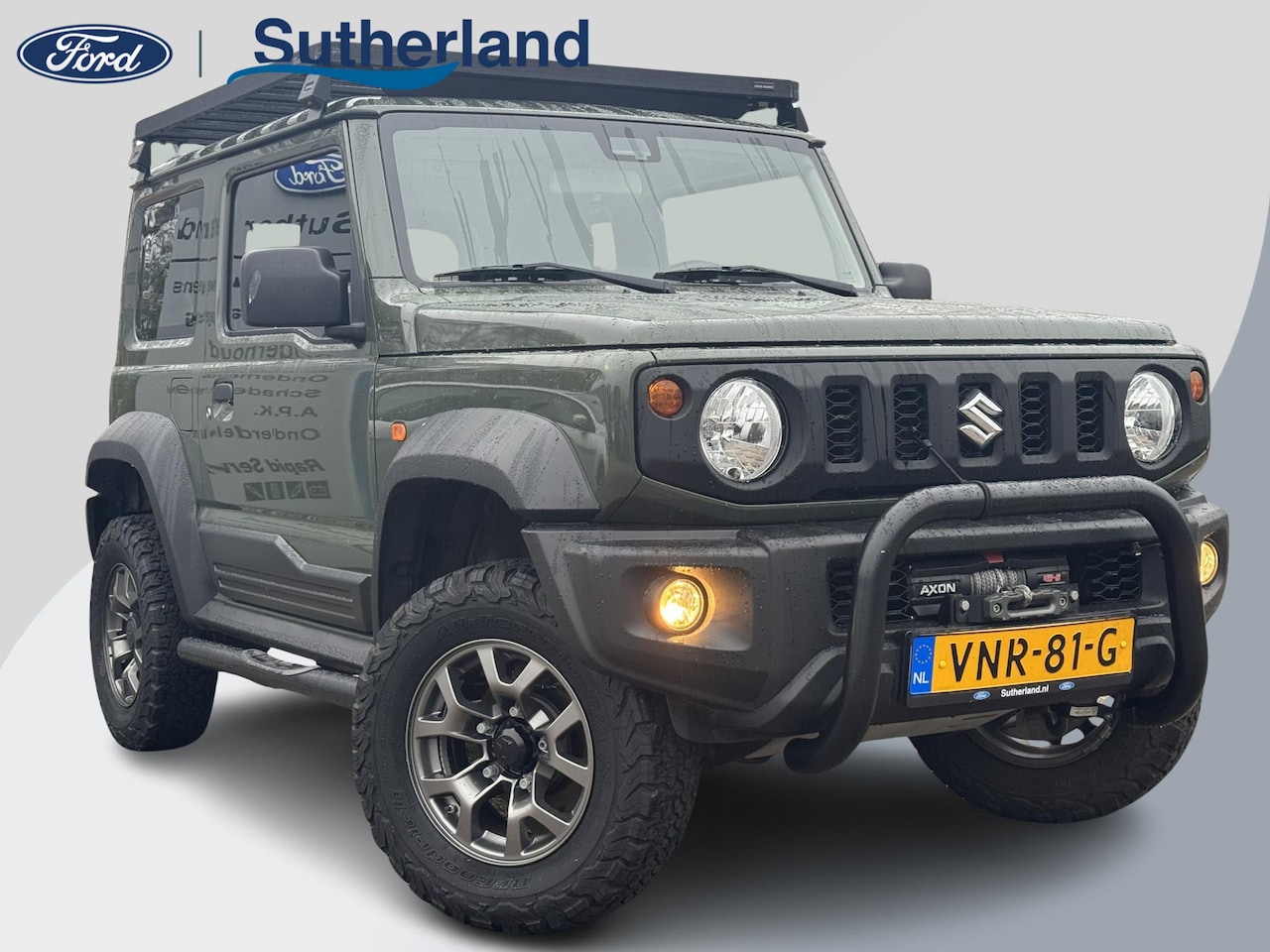 Suzuki Jimny - 1.5 Professional 102pk Met Lier | Side Bars | Navigatie | Trekhaak | Cruise Control | Lede - AutoWereld.nl