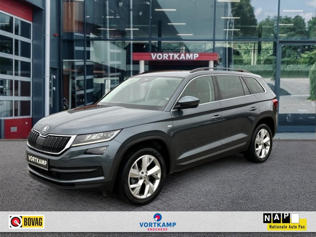 Skoda Kodiaq - 1.5 TSI DSG AMBITION LEDER/CAMERA/NAVI/STOELVERW - AutoWereld.nl