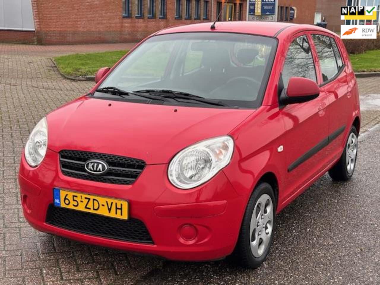 Kia Picanto - 1.1 X-tra 5-Drs Stuurbekrachtiging Airco Electric pakket ABS Audio-CD/MP3 EBD Colorpakket - AutoWereld.nl