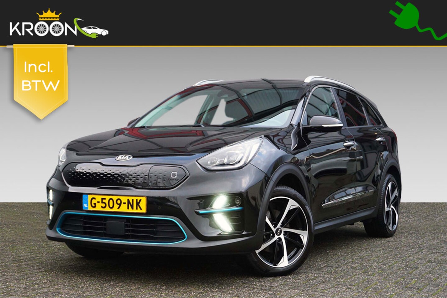 Kia e-Niro - ExecutiveLine 64kWh SOH 98% Leer - AutoWereld.nl