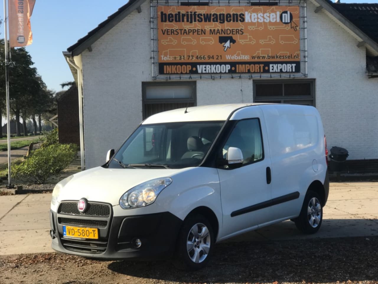 Fiat Doblò Cargo - 1.3 MJ SX Euro 5 Airco Schuifdeur - AutoWereld.nl