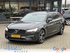 Volvo V90 - 2.0 T8 AWD R-Design Luchtvering/Panoramadak/Trekhaak/Leder/Stoel & Stuurverwarming