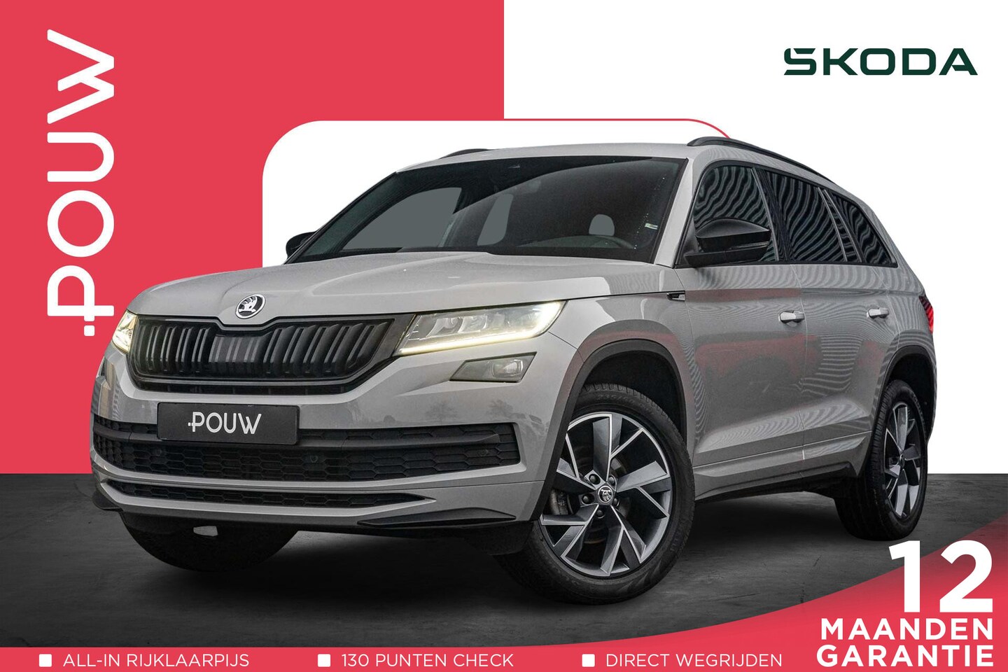 Skoda Kodiaq - 1.5 TSI 150pk DSG Sportline Business | Camera | Navigatie | Elektrische bestuurdersstoel - AutoWereld.nl