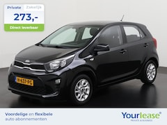 Kia Picanto - 1.0 CVVT ComfortPlusLine Navigator | All-in 273, - Private Lease | Zondag Open