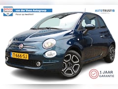 Fiat 500 - 1.0 Hybrid Club | Incl. 12 maanden Garantie | Cruise controle | Climate controle | Zwarte