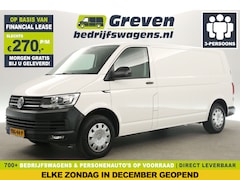 Volkswagen Transporter - 2.0 TDI L2H1 Airco Cruise Carplay Navigatie PDC 3 Persoons Elektrpakket Trekhaak