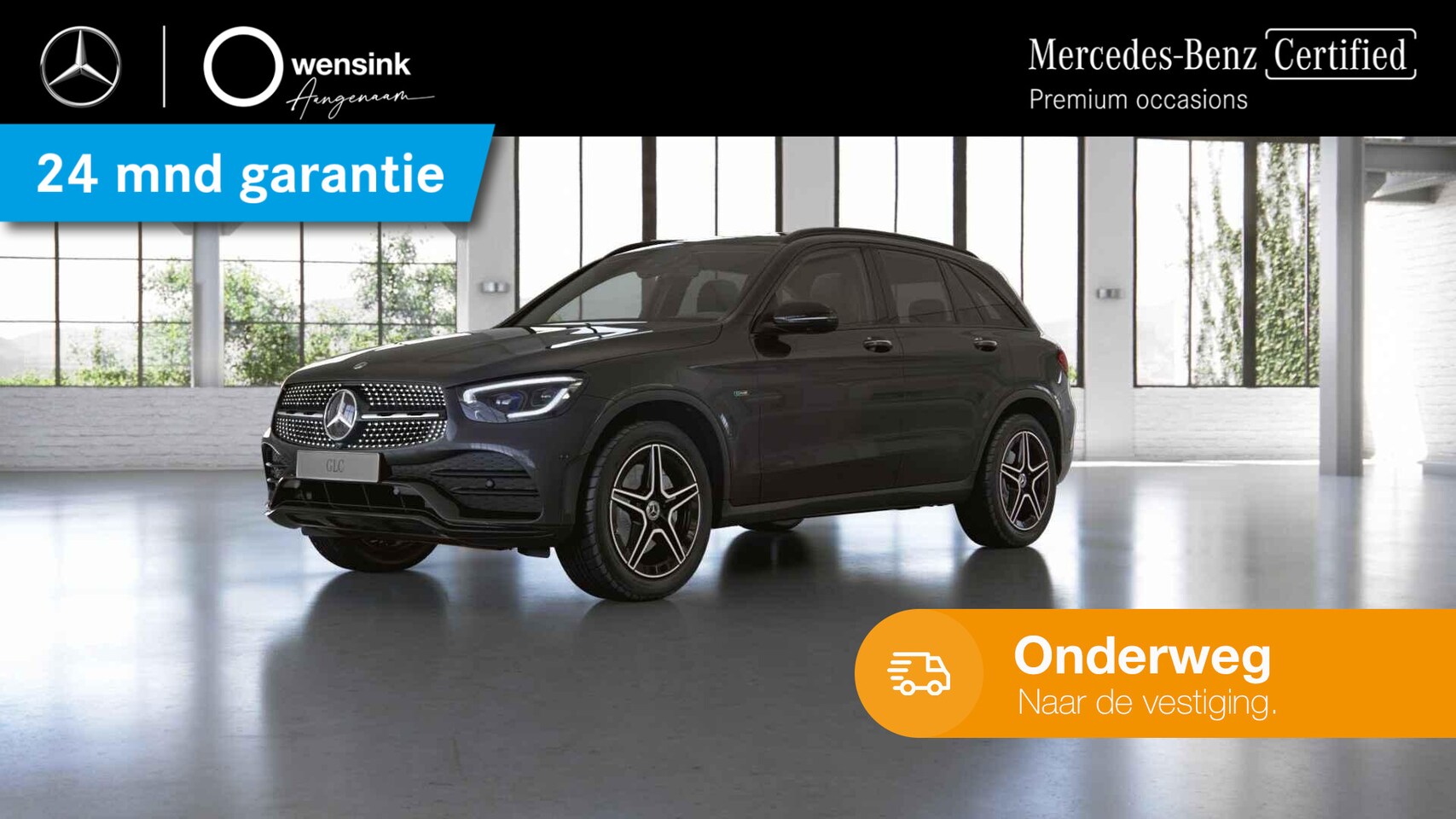 Mercedes-Benz GLC-klasse - 300e 4MATIC Premium Plus | AMG | Night | Distronic | Burmester | Headup | Panoramadak | Ke - AutoWereld.nl