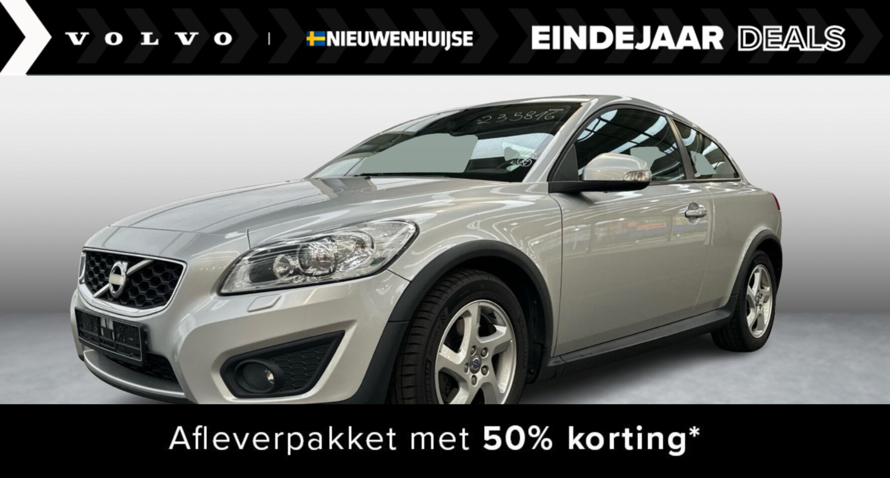 Volvo C30 - 2.5 T5 Kinetic | Uniek | Leder | Bi Xenon | Schuif Kanteldak | Stoelverwarming | Memory | - AutoWereld.nl