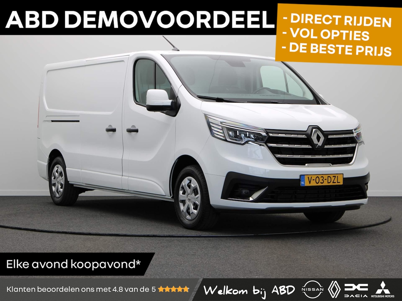 Renault Trafic - 2.0 dCi 130pk T30 L2H1 Work Edition | Trekhaak | Laadruimtebetimmering | Parkeersensoren a - AutoWereld.nl