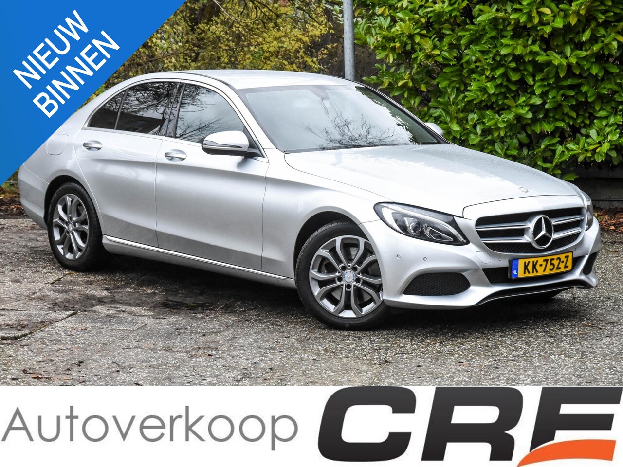 Mercedes-Benz C-klasse - 300 CDI HYBRID Lease Edition automaat / camera / hybride / leer / cruise control / stoelve - AutoWereld.nl