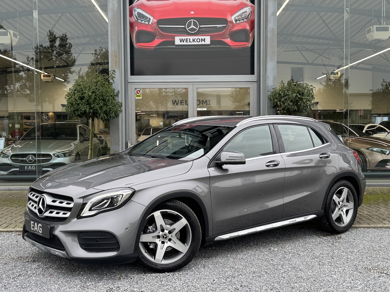 Mercedes-Benz GLA-Klasse - 180 AMG Line | 22D KM! | Cruise | Navi | LED | Bluetooth | - AutoWereld.nl