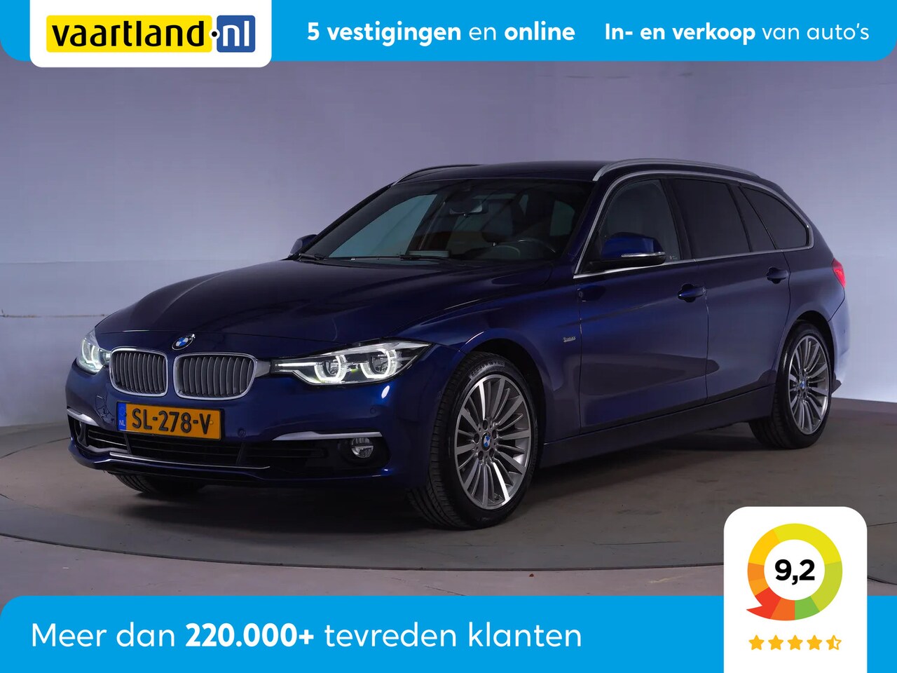 BMW 3-serie Touring - 318i Edition Luxury Line Purity Executive Aut. [ Full led Navi prof. Leder ] - AutoWereld.nl