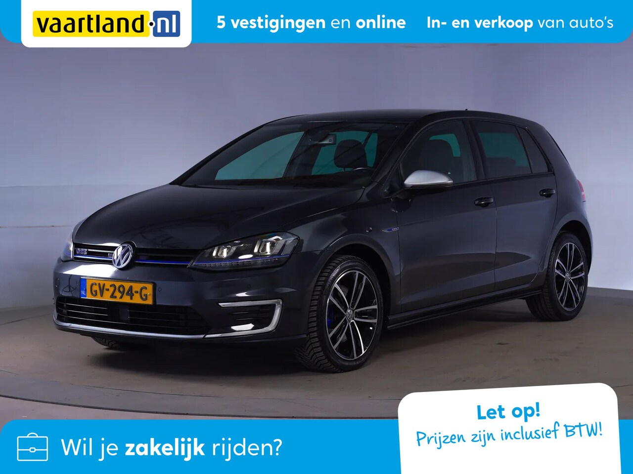 Volkswagen Golf - 1.4 TSI GTE [ Adapt Cruise Full Led Trekhaak Parkeersensoren ] - AutoWereld.nl