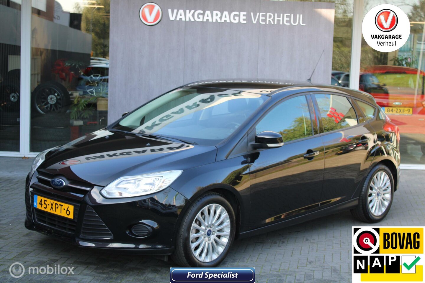 Ford Focus - 1.0 EcoBoost|5Drs|101Pk|Airco|Cruise|Nap - AutoWereld.nl