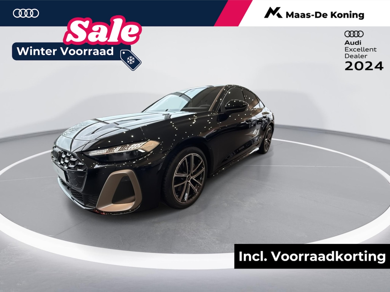 Audi A5 Limousine - edition one 35 TFSI 150 pk · Tech pakket plus · Leder · Panoramadak - AutoWereld.nl