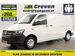 Volkswagen Transporter - 2.0 TDI L2H1 140PK Airco Carplay 2xSchuifdeur 3 Persoons Navigatie PDC Imperiaal Trekhaak