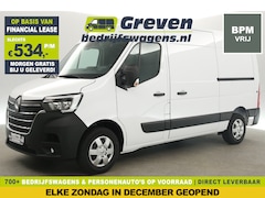 Renault Master - T35 2.3 dCi L2H2 NIEUW | BPM Vrij | Airco Cruise Camera Navi 2xSchuifdeur 3 Persoons LED P