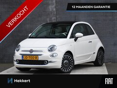 Fiat 500 - Lounge 0.9 TwinAir Turbo 80pk PANO-DAK | DAB | 15''LM | NAVI | CLIMA | USB | 12MND GARANTI